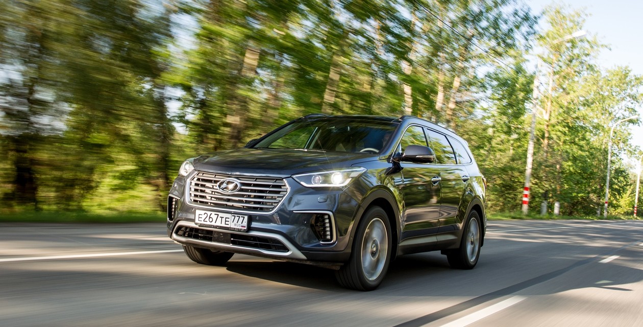 Новый Hyundai Grand Santa Fe кроссовер 5 дв 2024 года в Москве,  комплектации и отзывы