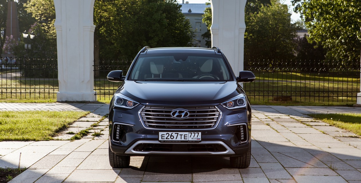 Новый Hyundai Grand Santa Fe кроссовер 5 дв 2024 года в Москве,  комплектации и отзывы