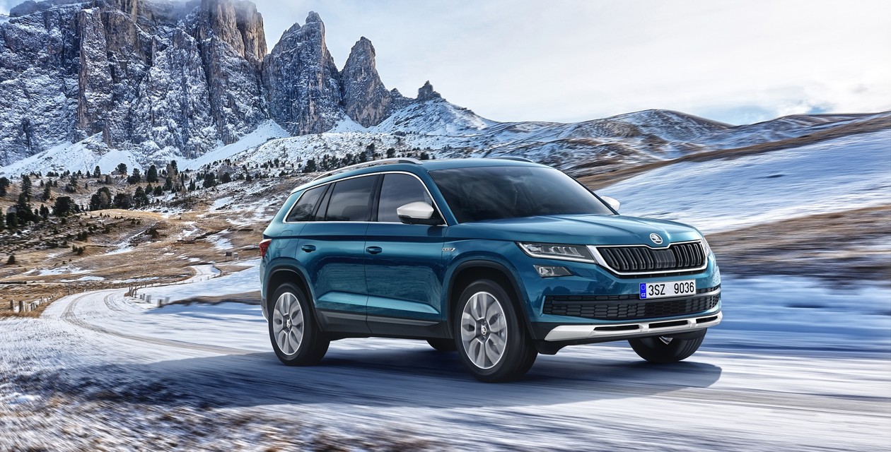 Новый SKODA Kodiaq Scout кроссовер 5 дв 2024 года в Самаре, комплектации и  отзывы